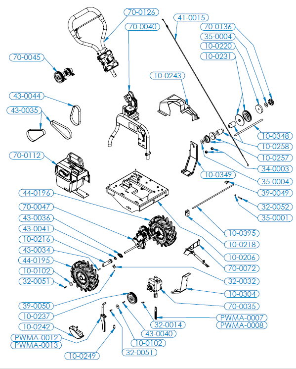 600MH-LI SPARE PARTS